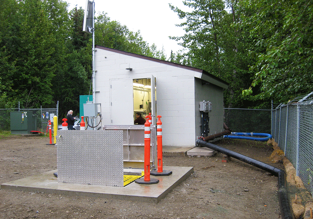 Photo of Anchorage pump station